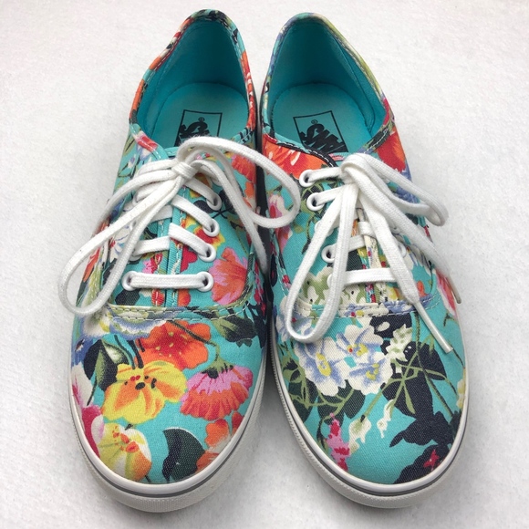 Vans Shoes - FINAL MARKDOWN- VANS Floral Authentic Lo Pro Shoes